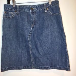 Tommy Hilfiger Jean Skirt Sz 2